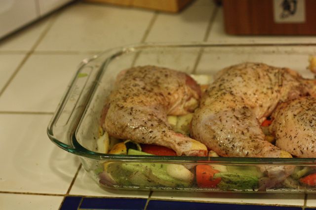 Uncooked Chicken