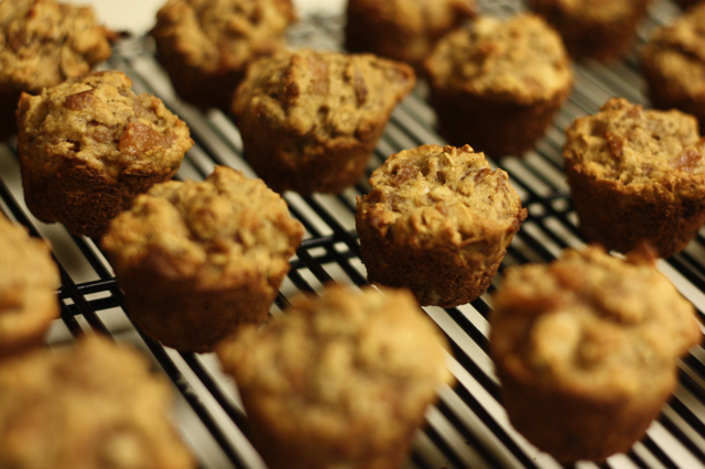 Asian Pear and Almond Muffins